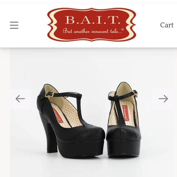 BAIT Footwear Shoes - ISO Size 9 Black Petra